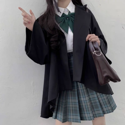 jk制服女生头像