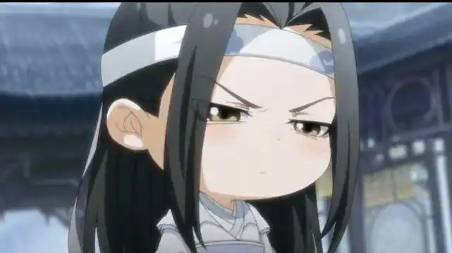 魏无羡一直都是特别皮且不消停,而蓝忘机则是无奈