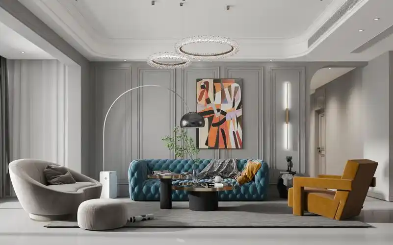 3dmax客厅效果图案例