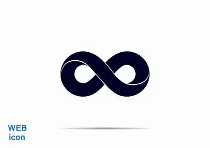 简单无限符号照片