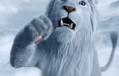 《幻城》(动图)雪狮