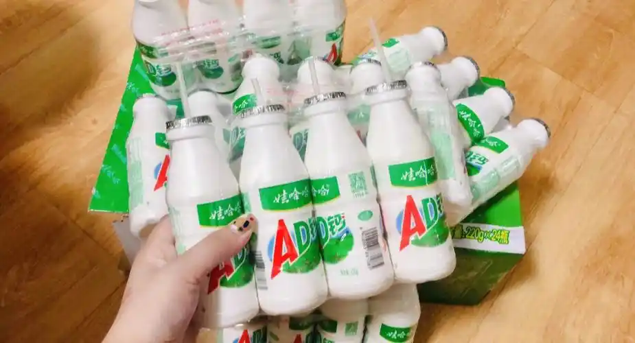 秋天的第一箱ad钙奶