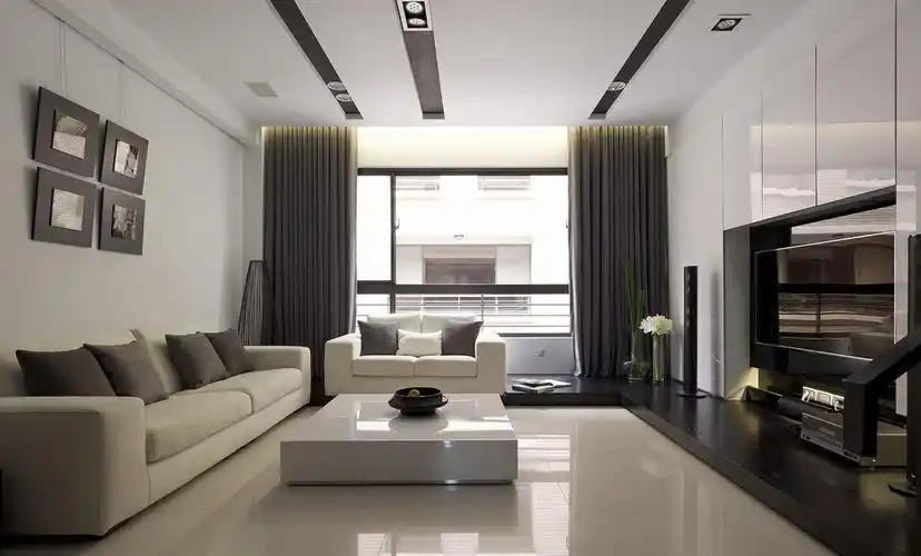 客厅天花板_1489475效果图欣赏-一起网装修图库