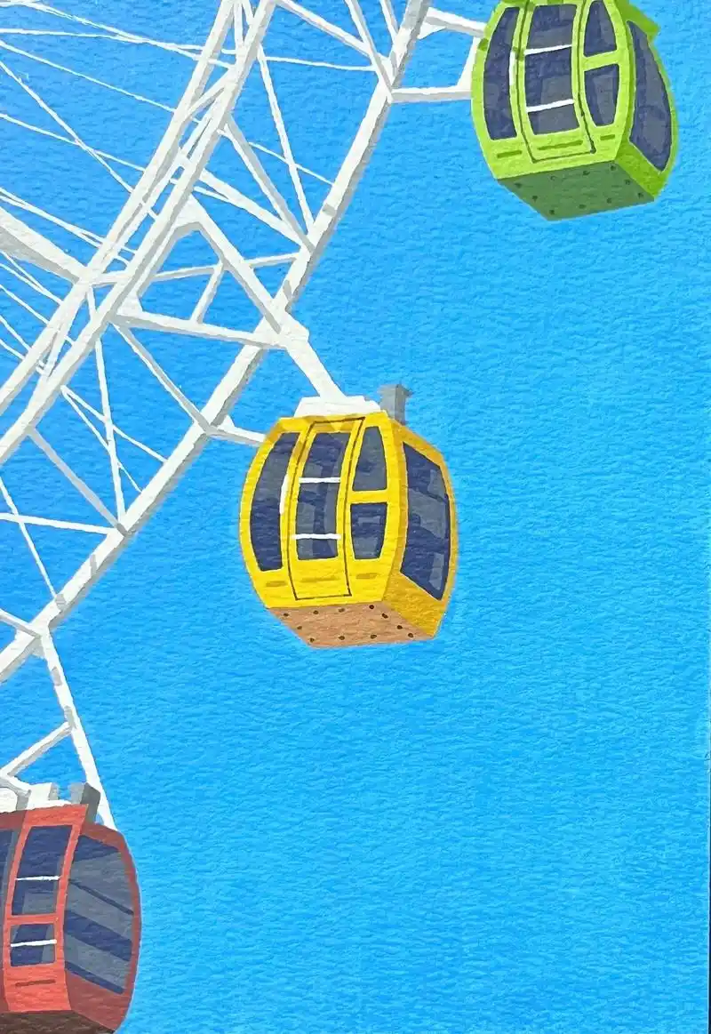 保姆级教程·《摩天轮》"指尖转动的时光,圈住每一