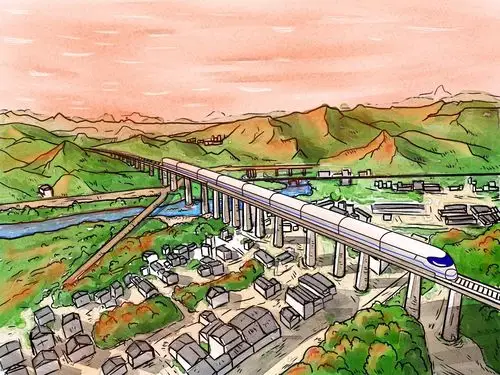 看!征集的九景衢铁路绘画作品来了,你最喜欢哪幅?