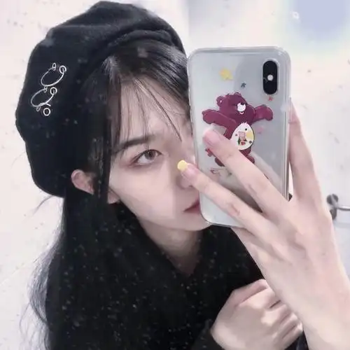 酷酷的,戴口罩的美女小姐姐旅行头像图片