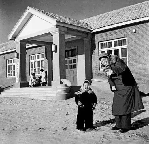 罕见老照片1954年吉林蛟河饲养家禽50年代百姓生活