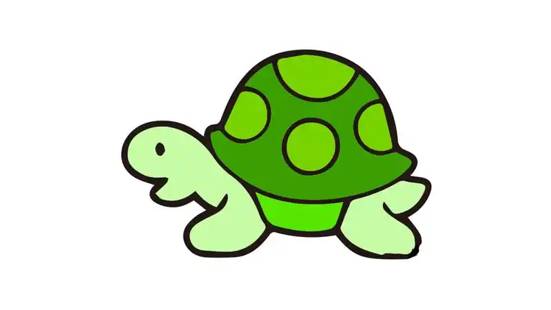 乌龟简笔画怎么画乌龟简笔画简单