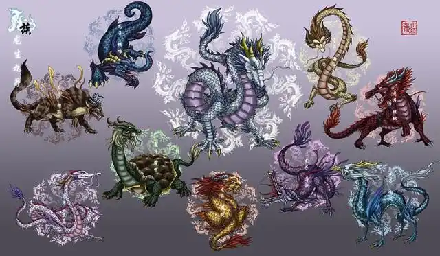 龙生九子,为什么没有一条是龙?看了龙的妻子你就明白了