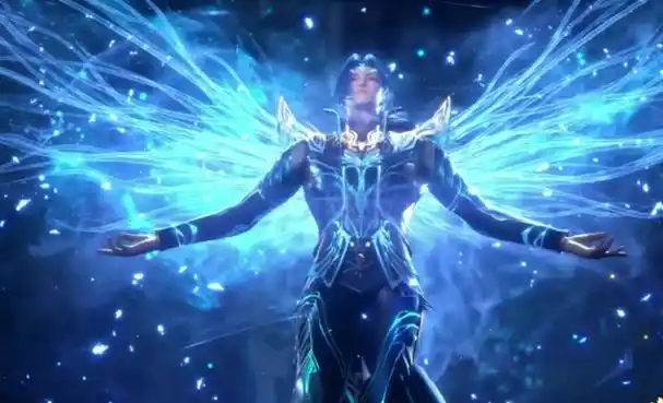 斗罗大陆:同样是羽翼,唐三海神之翼无比酷炫,千仞雪被小舞完虐