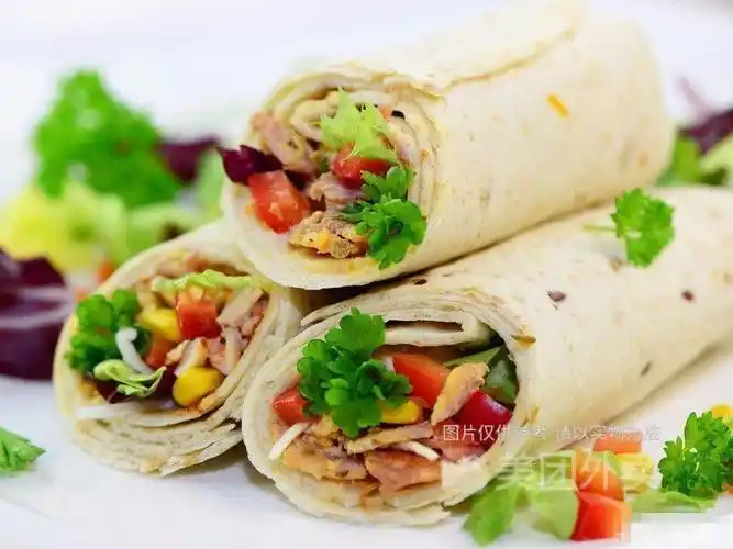 手工卷馍原味图片