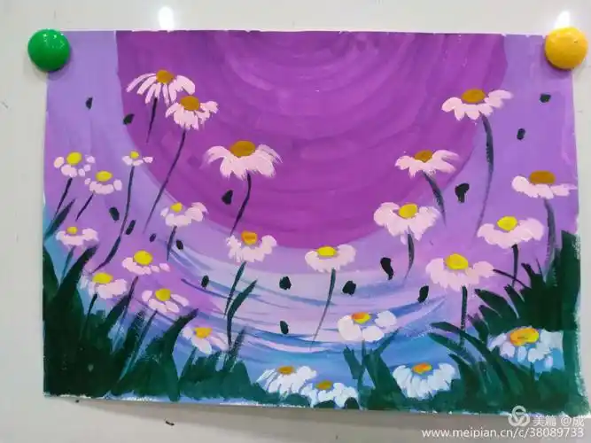 水粉第四课～浪漫的色彩