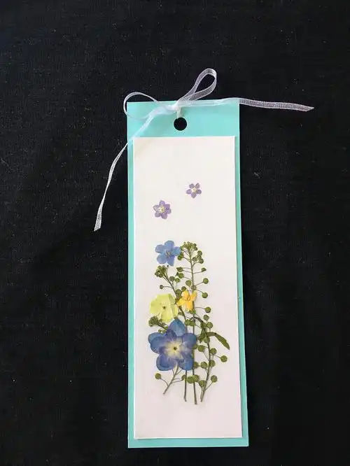 押花书签制作方法