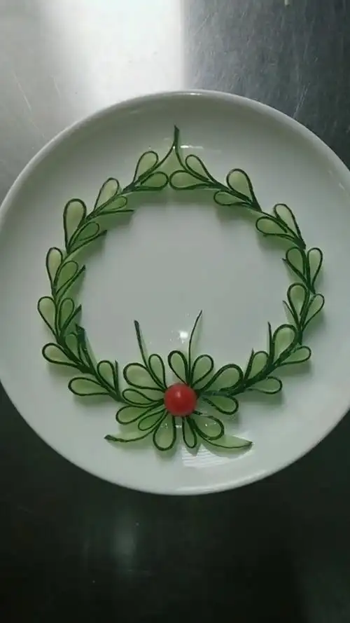 简单易学摆盘盘饰