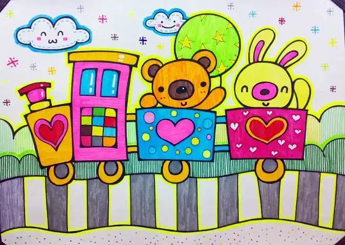 适合儿童的水彩画 儿童水彩画教程