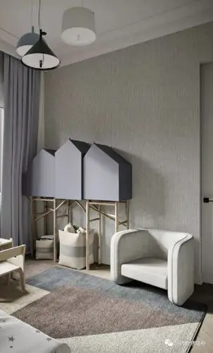 领绣刺绣墙布图片 高级灰墙布效果图