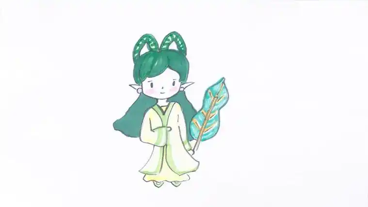 儿童画铁扇公主简笔画(铁扇公主简笔画画法) -【爱个性】