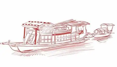 红船简笔画 红船简笔画简单又好看