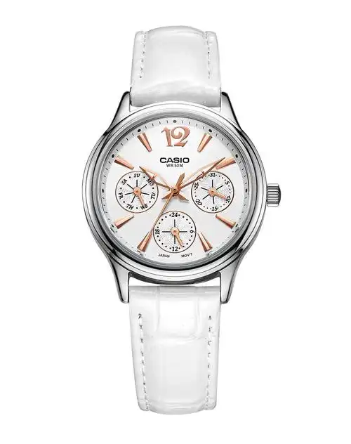 卡西欧casio手表专场 卡西欧 指针系列独特魅力石英女表 运费 免运费