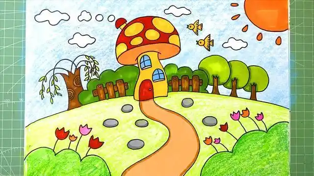 简笔画大全春天简笔画图片我们眼里的春天简笔画一副春天来了的简笔画