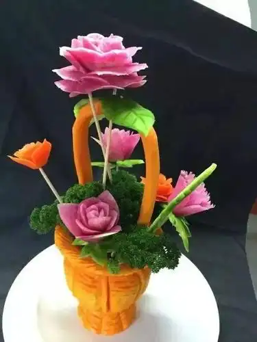 刘厨又来露手艺19款雕刻盘饰欣赏