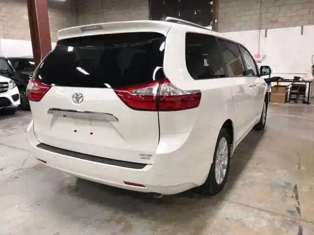 17款丰田商务塞纳3.5七座mpv配置图片加版塞纳ltd顶配奶爸专用车