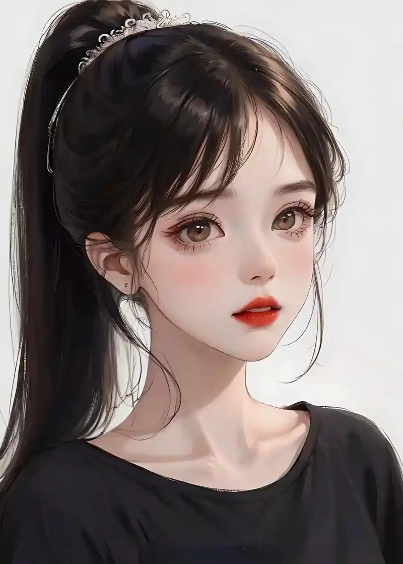 治愈画风绝美动漫女生头像唯美图分享清新女生愿每个女孩都被温柔以待