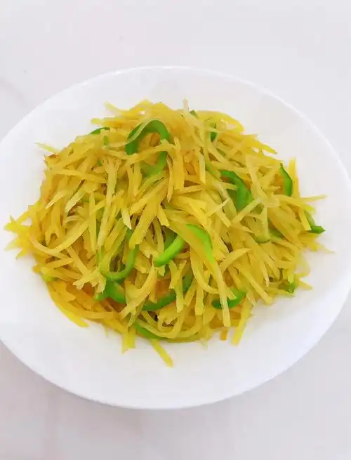 儿童版青椒土豆丝