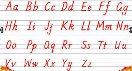 现代的英文字母完全借用了26个拉丁字母.