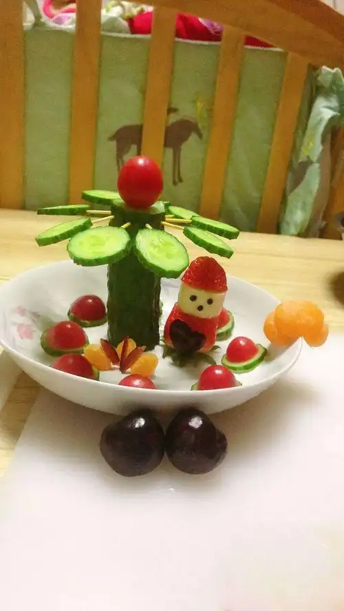 【锦龙幼儿园】停课不停学& 好吃的水果拼盘