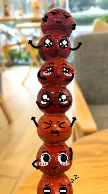 每颗小山楂都有自己的小心思呢#万物皆萌 #冰糖葫芦 #动画 #表情 #萌