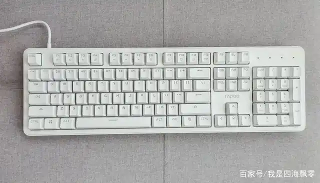 标准的104键盘布局