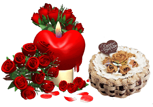 送你一组生日动图,太漂亮了,拿走不谢,祝你好运!_祝福