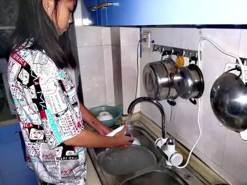 暑期家务劳动之洗碗