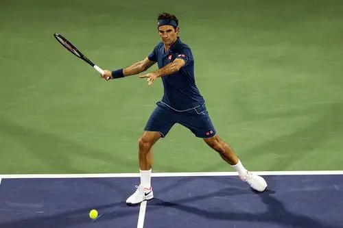 新华社发(马哈茂德·哈立德摄)当日,在2019年atp迪拜网球赛单打半决赛