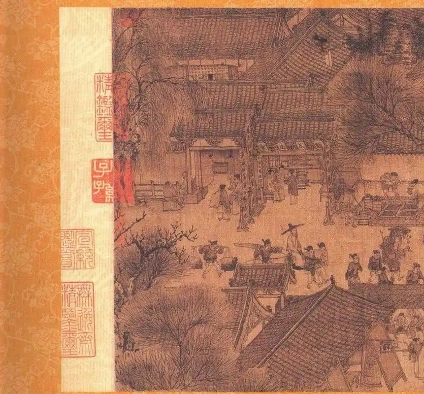 清明上河图高清图片 张择端的清明上河图 - 抖音