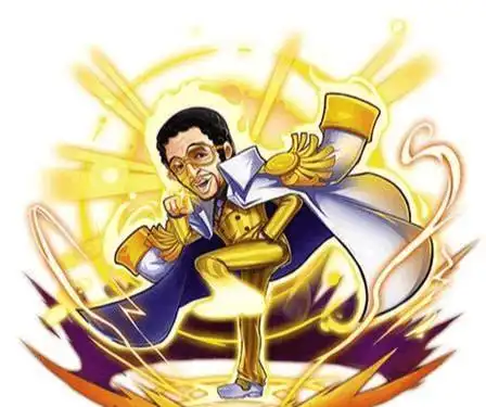 《海贼王》中的大将, 黄猿体术强吗?