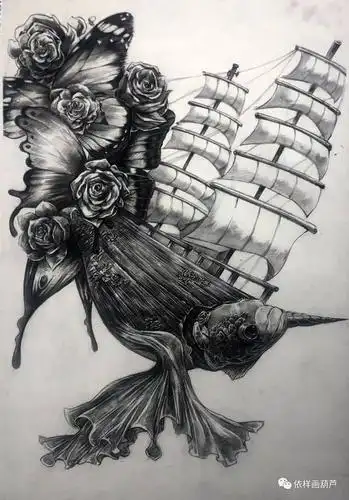 《境·象》2019设计素描结课汇报展作品欣赏(创意篇)