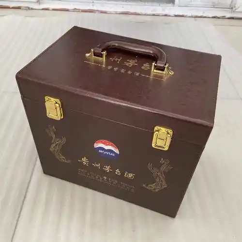 茅台酒纸箱木质锦盒白酒盒飞天生肖茅台酒箱木箱礼品包装盒 飞天深