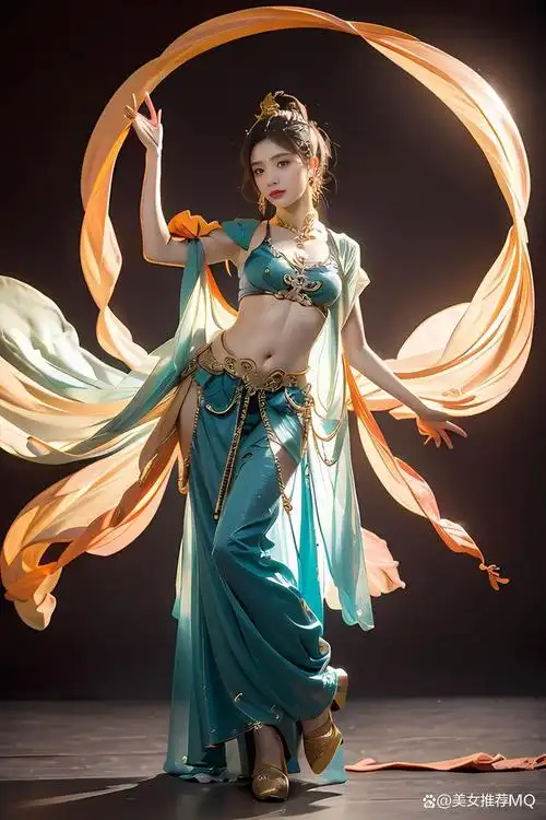 汉服女神在敦煌:飞天舞与汉服的美妙结合