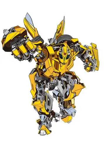 变形金刚大黄蜂简笔画