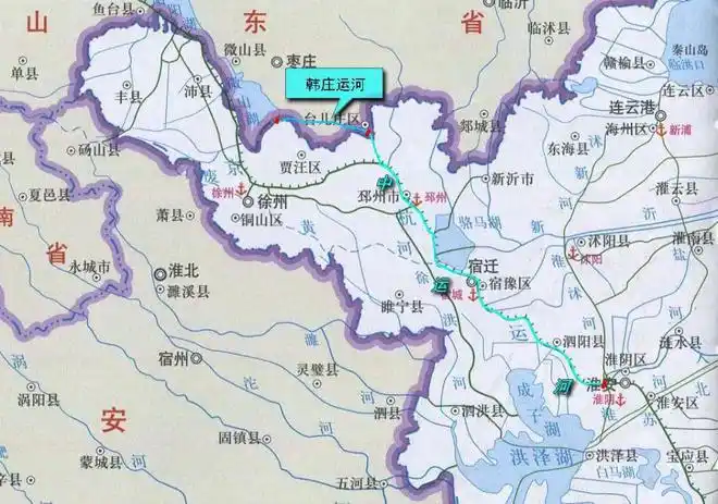 沂沭泗水系的人工河流——中运河|黄河|大运河_网易订阅