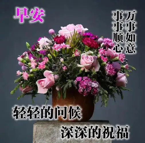 原创大家早上好问候语图片表情专辑早晨最经典的早安祝福语带图片