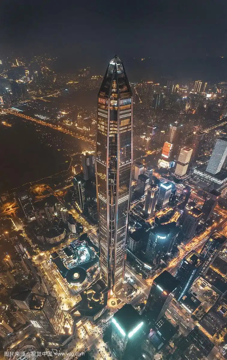 平安金融大厦夜景