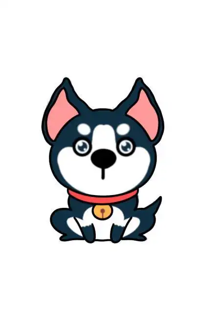 可爱小狗的简笔画图片卡通小狗狗简笔画萌萌的小狗简笔画图片 超可爱