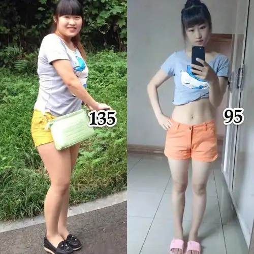 40斤的差距,130到90斤谢谢姐妹们的关注,减肥总结已经在写,我想尽量