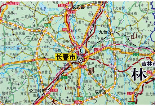交通图覆膜挂杆地图141米14米x1米挂绳防水高清商务办公室家用挂墙