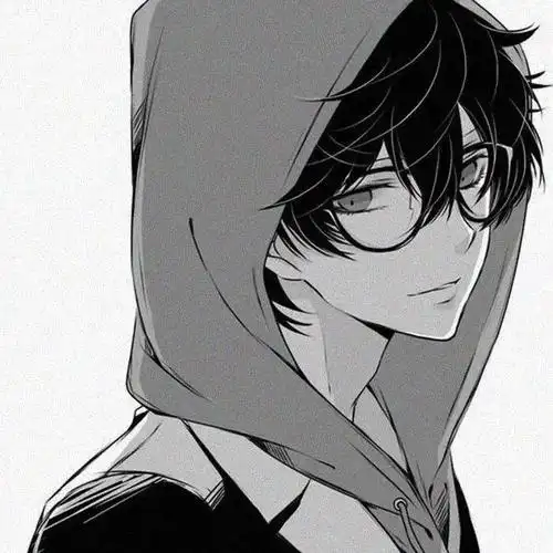 微信头像动漫男含眼镜男