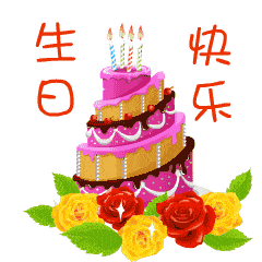 祝您生日快乐聊天动态表情图_手机搜狐网