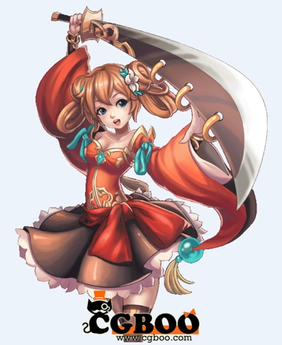 2477【原画资源】【娘化三国】角色立绘素材 png 36p原画资源cg帮美术